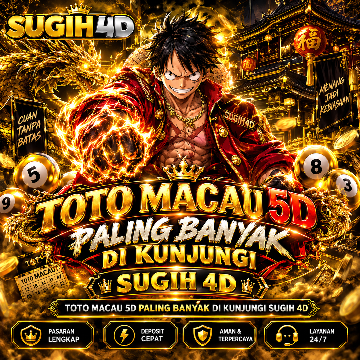 SUGIH4D Gothic Holic Toto Macau 5D Paling Banyak Di Kunjungi SUGIH 4D